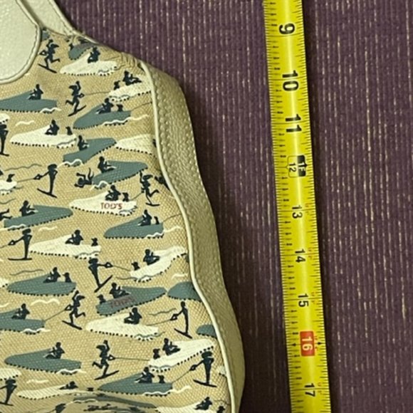 Tod's Bag With Skiers and Dust Bag - Picture 3 of 16